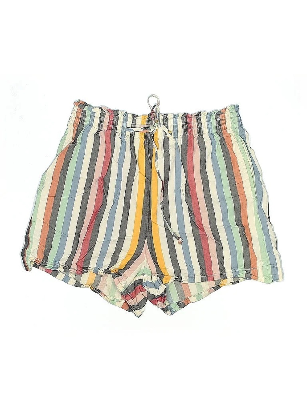 Madewell Drawstring Women’s Beach Shorts - Multi-Color Stripe